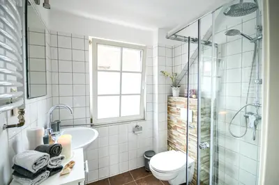 Ein Badezimmer in der Unterkunft Annas Oase