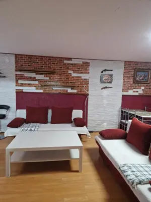 Ein Sitzbereich in der Unterkunft Haus Melzer
