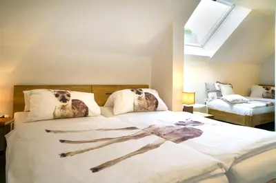 Grundriss der Unterkunft Pension Sleep-In Brettach