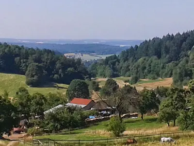 Naturlandschaft in der Nähe der Ferienwohnung
