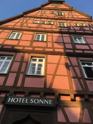 Grundriss der Unterkunft Gästehaus zur Sonne