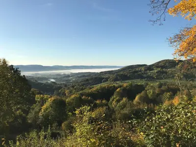 Naturlandschaft in der Nähe der Ferienwohnung