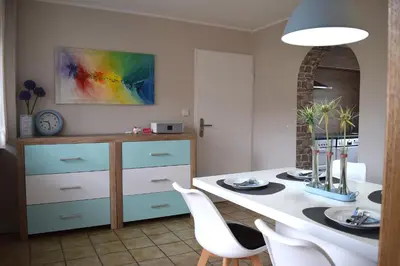 Grundriss der Unterkunft Ferienwohnung auf dem Dorf, Külsheim