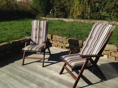 Grundriss der Unterkunft Ferienwohnung im Paradiesgarten