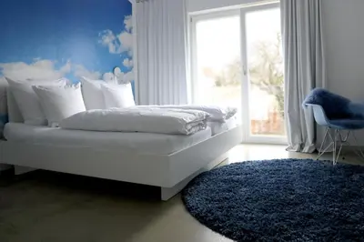 Ein Bett oder Betten in einem Zimmer der Unterkunft Julius in der Pfalz