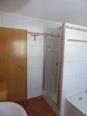 Ein Badezimmer in der Unterkunft Enzkreisspitze