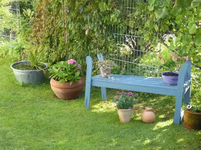 Ein Garten an der Unterkunft Enzkreisspitze