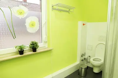 Ein Badezimmer in der Unterkunft Charlotte Flat Heidelberg