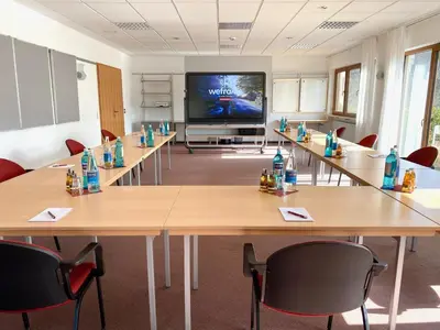 Der Geschäftsbereich oder Konferenzraum in der Unterkunft Hotel - Restaurant Bastenhaus