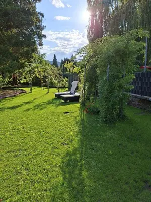 Ein Garten an der Unterkunft L´Antica Ruota - Zum Alten Wasserrad