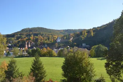Naturlandschaft in der Nähe der Ferienwohnung
