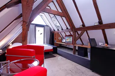 TV/Unterhaltungsangebot in der Unterkunft Mühle am Schlossberg