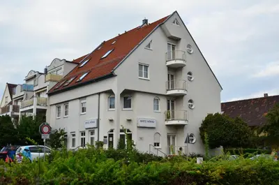 Das Gebäude in dem sich das Hotel befindet