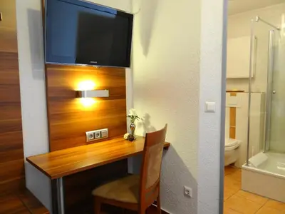 Ein Badezimmer in der Unterkunft Hotel Schützenhof mit Wellness