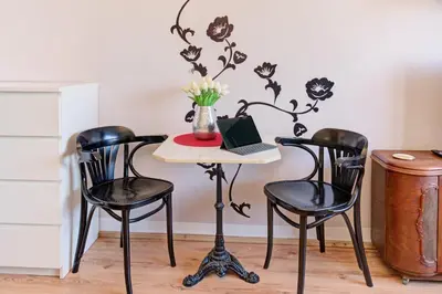 Grundriss der Unterkunft Blick über Karlsruhe - Ferienwohnung Panorama