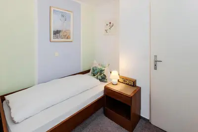 Ein Bett oder Betten in einem Zimmer der Unterkunft Landgasthof zur Linde