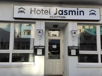 Ein Zertifikat, Auszeichnung, Logo oder anderes Dokument, das in der Unterkunft Hotel Jasmin ausgestellt ist