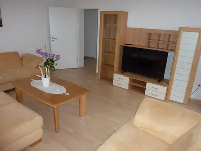 TV/Unterhaltungsangebot in der Unterkunft Ferienwohnung Landwehr