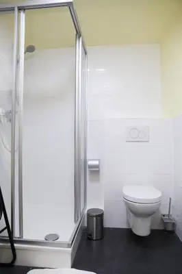 Ein Badezimmer in der Unterkunft Charlotte House Heidelberg