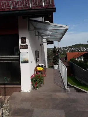 Ein Balkon oder eine Terrasse in der Unterkunft Gästehaus Natterer - Ferienwohnungen