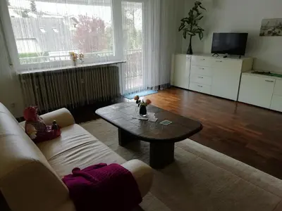 TV/Unterhaltungsangebot in der Unterkunft Ferienwohnung Schlossblick