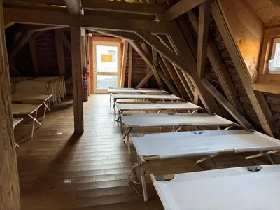 Grundriss der Unterkunft Zum Alten Marstall - Eventscheune für Gruppen tagen - feiern - übernachten