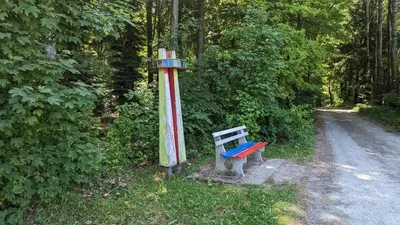 Naturlandschaft in der Nähe des Ferienhauses