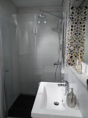 Ein Badezimmer in der Unterkunft Apartwohnen