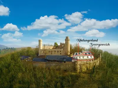 Naturlandschaft in der Nähe der Ferienwohnung