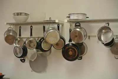 Küche/Küchenzeile in der Unterkunft Steffis Hostel Heidelberg