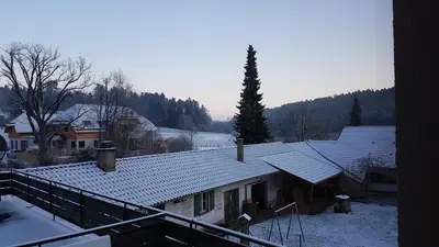 Hotel Platzhirsch im Winter