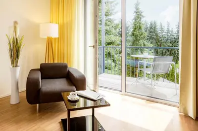 Ein Sitzbereich in der Unterkunft Midori - The Green Guesthouse