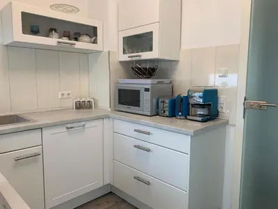 Küche/Küchenzeile in der Unterkunft Traumferienwohnung