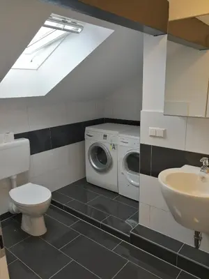 Ein Badezimmer in der Unterkunft Gästehaus by Becker