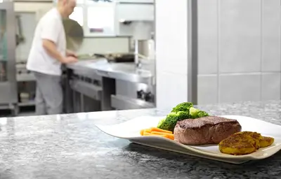 Essen im Hotel oder in der Nähe