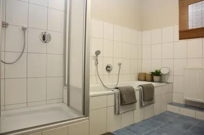 Ein Badezimmer in der Unterkunft KAntryside