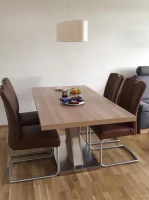 Ein Sitzbereich in der Unterkunft Appartement am Universitätscampus