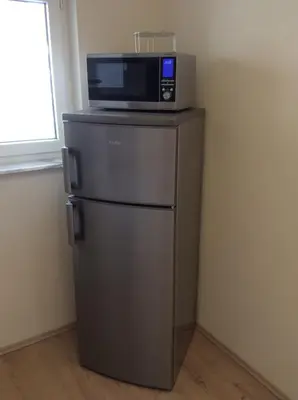 Küche/Küchenzeile in der Unterkunft Appartement am Universitätscampus