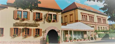 Das Gebäude in dem sich das Hotel befindet