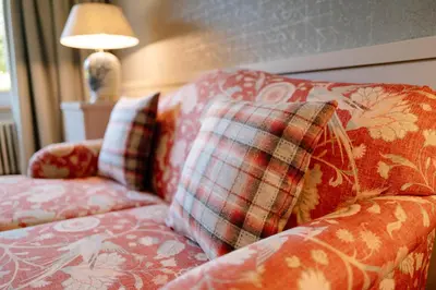 Ein Bett oder Betten in einem Zimmer der Unterkunft Hotel Krone