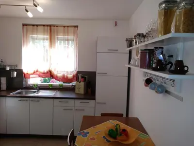 Küche/Küchenzeile in der Unterkunft House of ‘Welcome