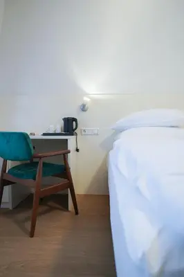 Ein Bett oder Betten in einem Zimmer der Unterkunft AP Hotel Mannheim Viernheim am Kapellenberg
