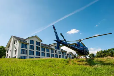 Das Gebäude in dem sich das Hotel befindet