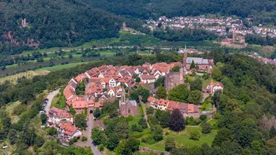Naturlandschaft in der Nähe der Pension