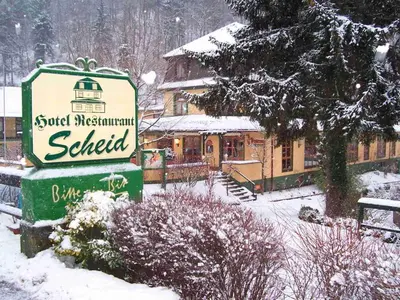 Hotel Scheid im Winter