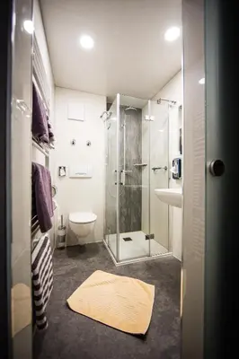 Ein Badezimmer in der Unterkunft Hotel Rössle