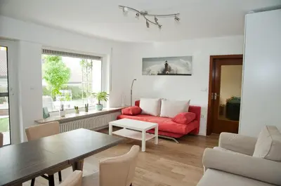 Ein Sitzbereich in der Unterkunft Pauloah