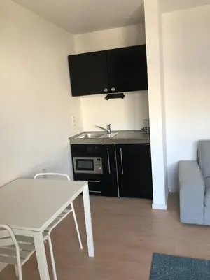 Küche/Küchenzeile in der Unterkunft City Hotel und City Apartments Centrum