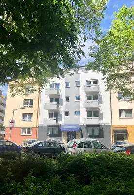 Das Gebäude in dem sich das Hotel befindet