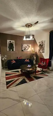 Ein Sitzbereich in der Unterkunft Hotel Karthäuser Hof